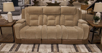 Mixed Motion Power Reclining Sofa