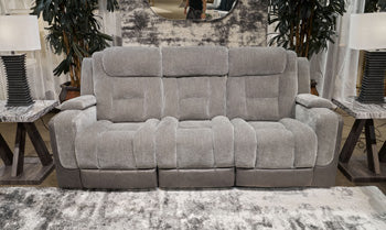 Mixed Motion Power Reclining Sofa