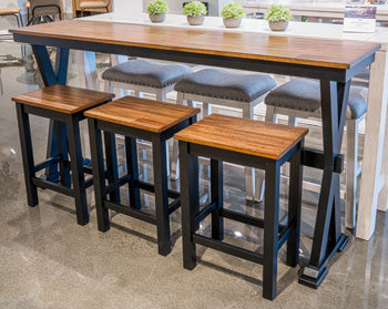 Wildenauer Counter Height Dining Table and 3 Barstools Set