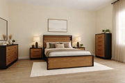 Kozmour Twin Bookcase Complete Bed Frame
