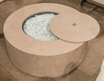 Midnight Mountain Fire Pit with Tank Cover
