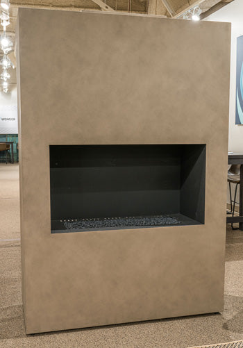 Midnight Mountain Freestanding Fireplace