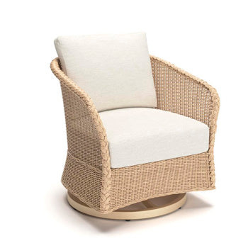 Stewarts Point Outdoor Swivel Glider Chair with Cushion
