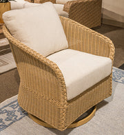 Stewarts Point Outdoor Swivel Glider Chair with Cushion