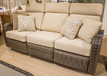 Mission Beach Outdoor Sofa Recliner with Cushion