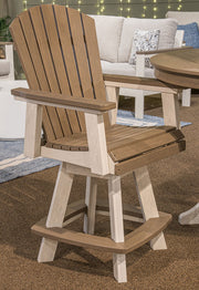 Vista Highlands Outdoor Counter Height Bar Stool (Set of 2)