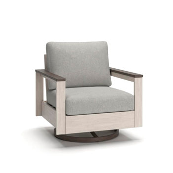 Vista Highlands Outdoor Swivel Lounge Chair with Cushion