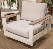 Vista Highlands Outdoor Swivel Lounge Chair with Cushion