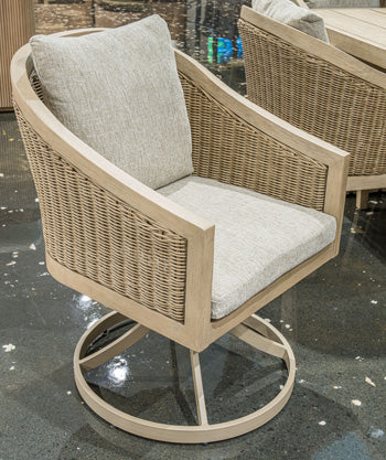 Thunder Trails Outdoor Swivel Chair (Set of 2)