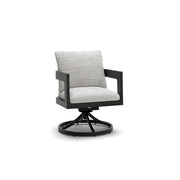 Salina Bay Outdoor Swivel Chair with Cushion (Set of 2)