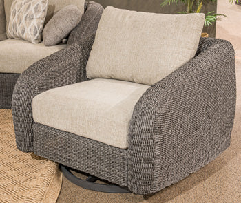 Baymont Cove Outdoor Swivel Glider Chair with Cushion