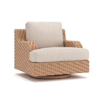 Wrights Beach Outdoor Swivel Glider Chair with Cushion