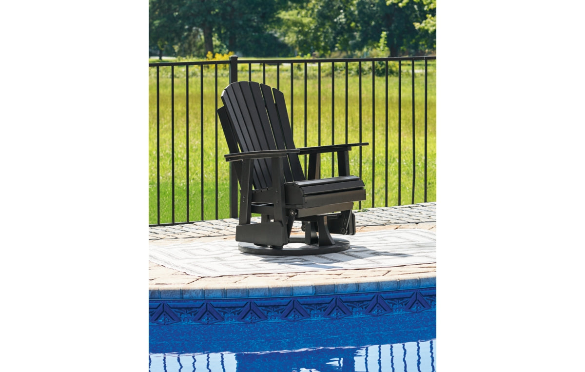 Hyland Wave Outdoor Swivel Glider Chair
