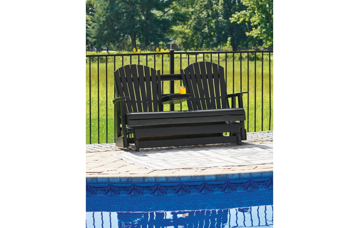 Hyland Wave Outdoor Glider Loveseat