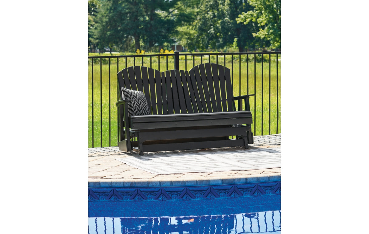 Hyland Wave Outdoor Glider Loveseat
