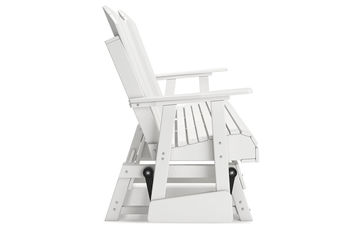 Hyland Wave Outdoor Glider Loveseat