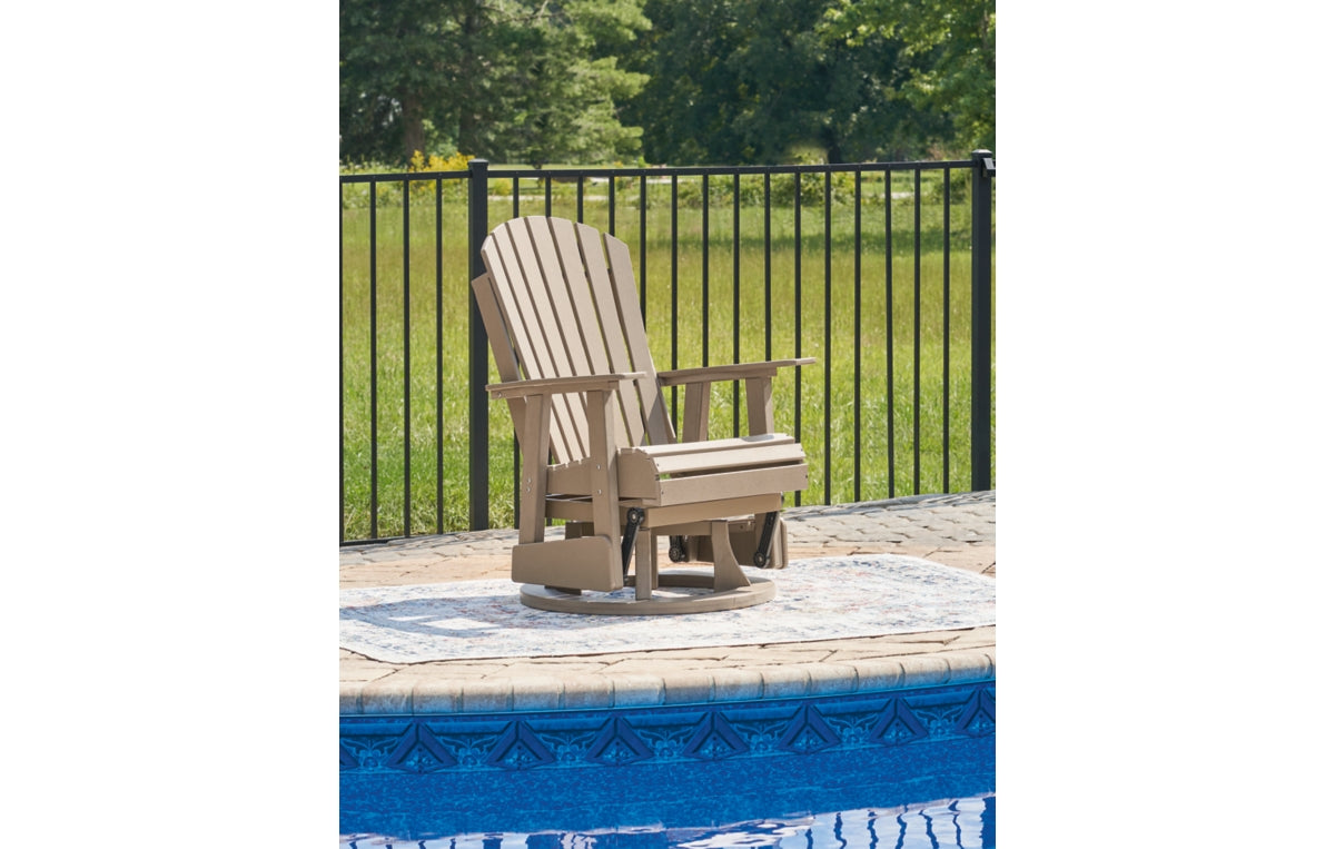 Hyland Wave Outdoor Swivel Glider Chair