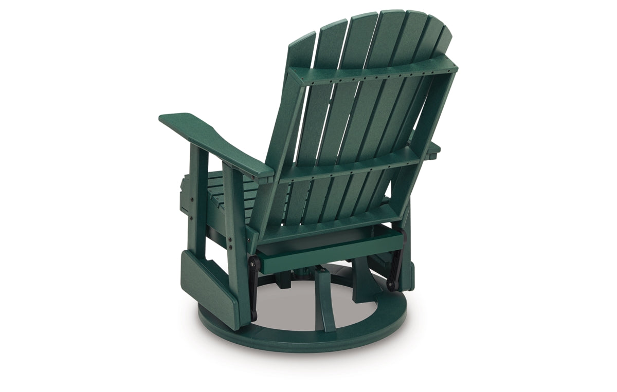Shell Beach Outdoor Swivel Glider Chair