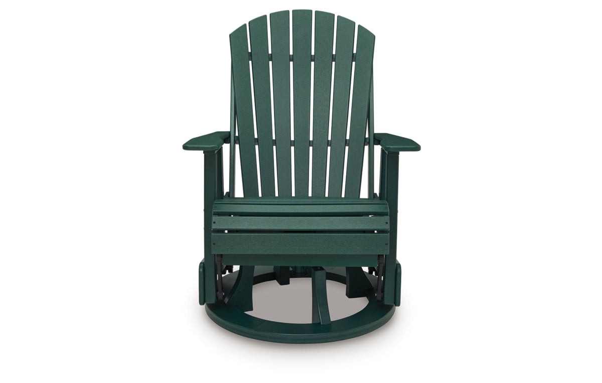 Shell Beach Outdoor Swivel Glider Chair