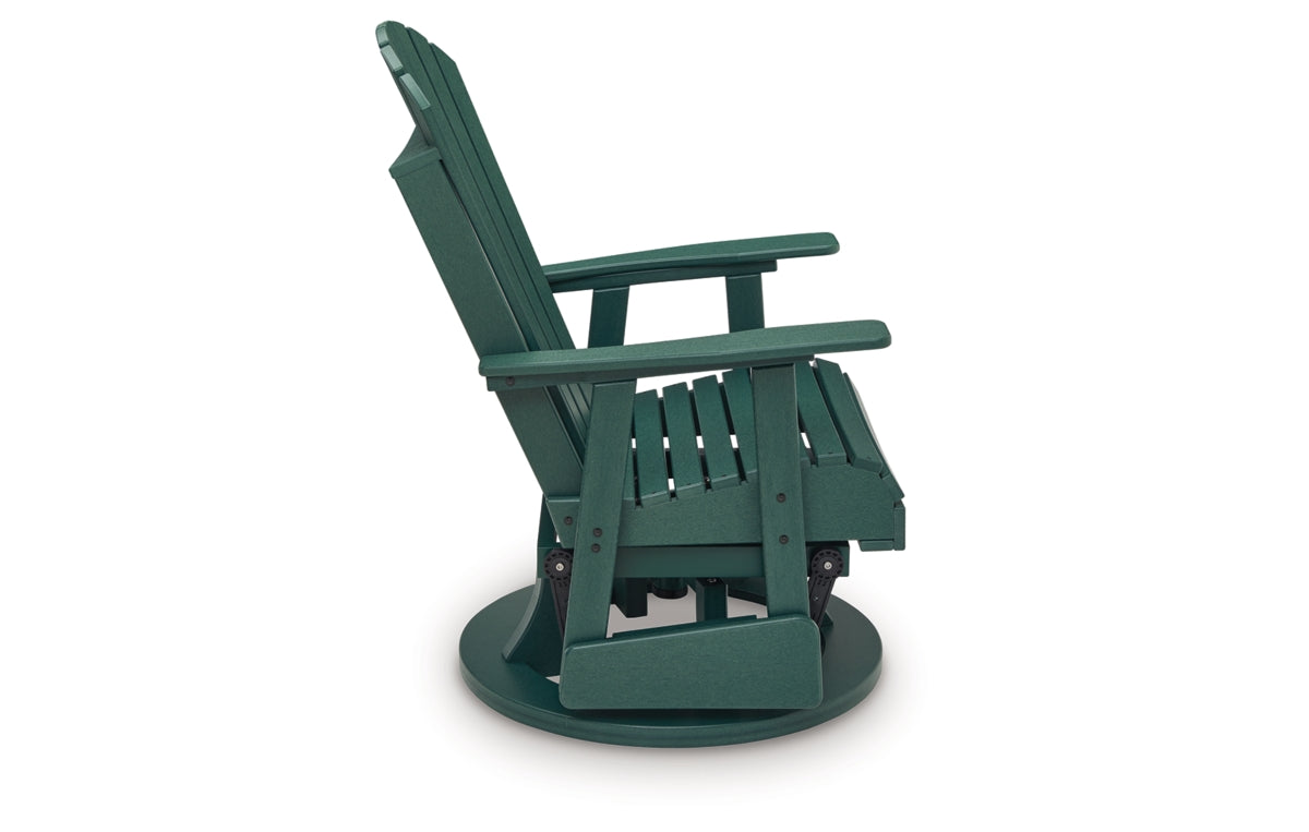 Shell Beach Outdoor Swivel Glider Chair