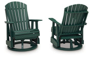 Shell Beach Outdoor Swivel Glider Chair