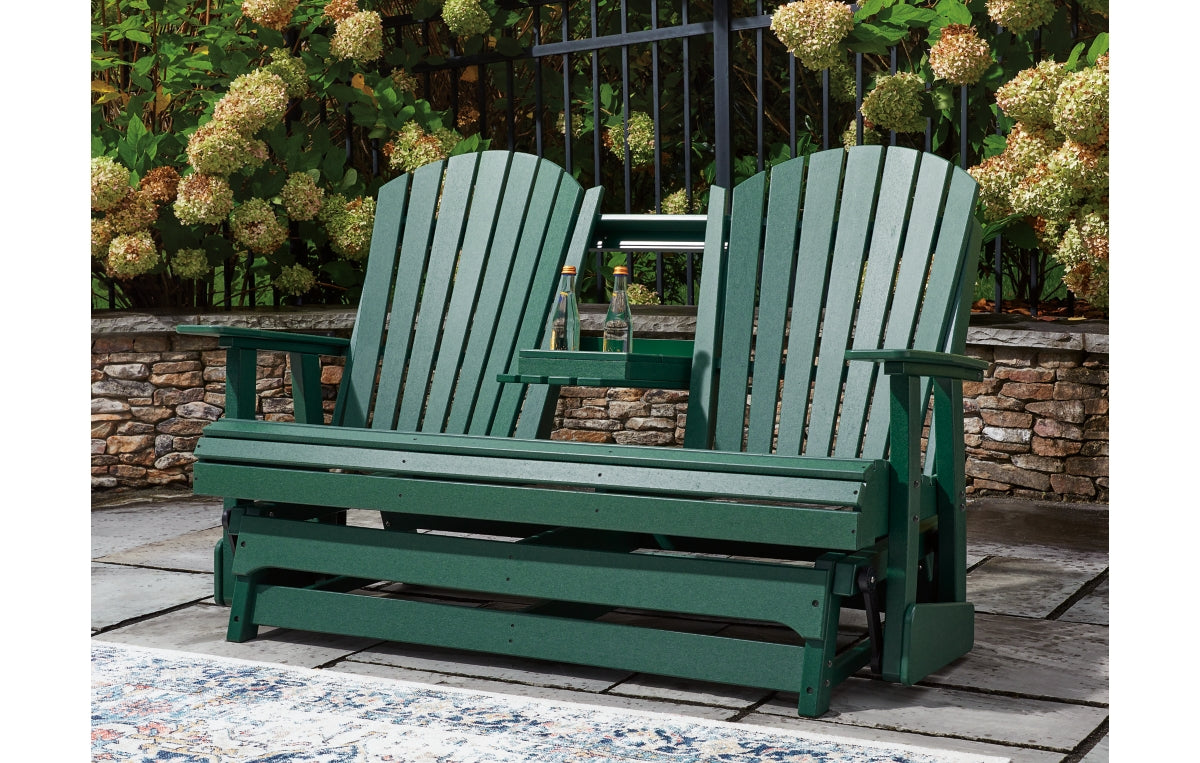 Shell Beach Outdoor Loveseat Glider