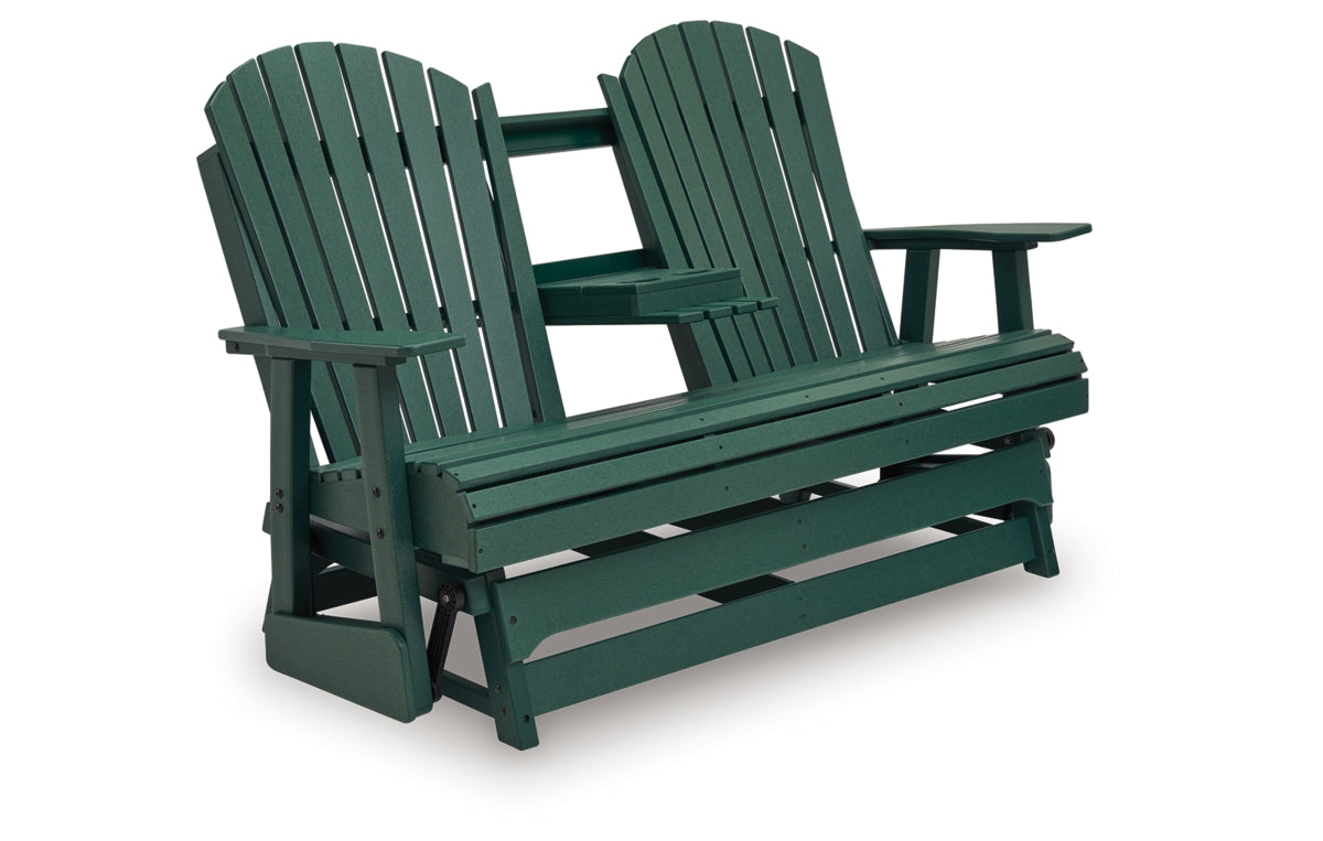 Shell Beach Outdoor Loveseat Glider