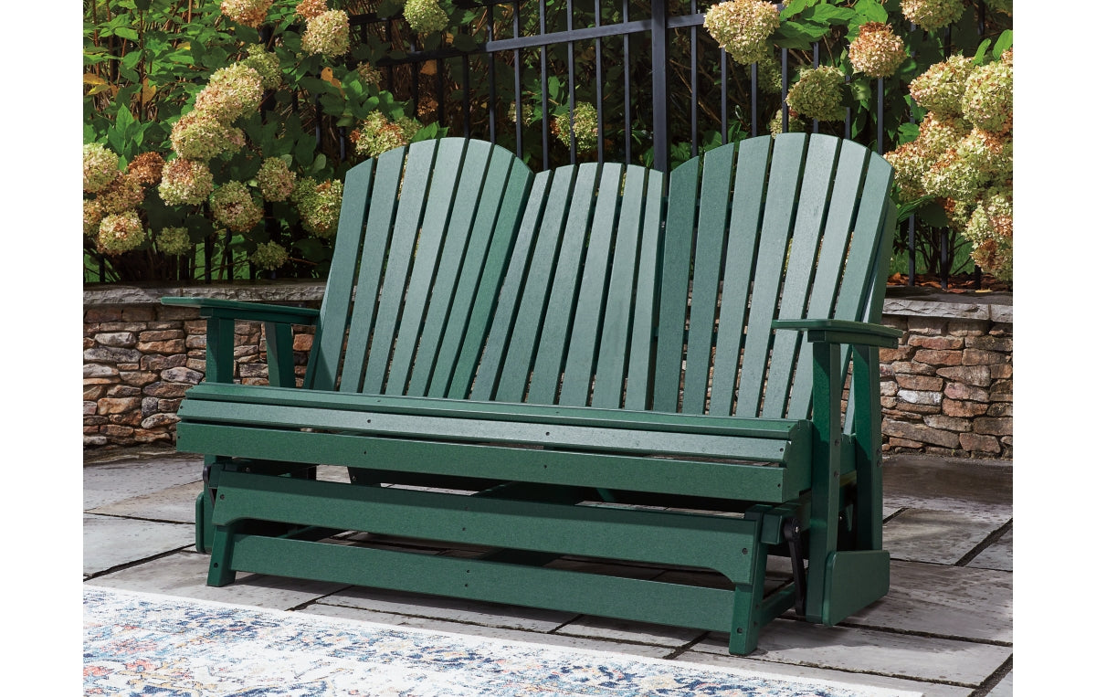 Shell Beach Outdoor Loveseat Glider