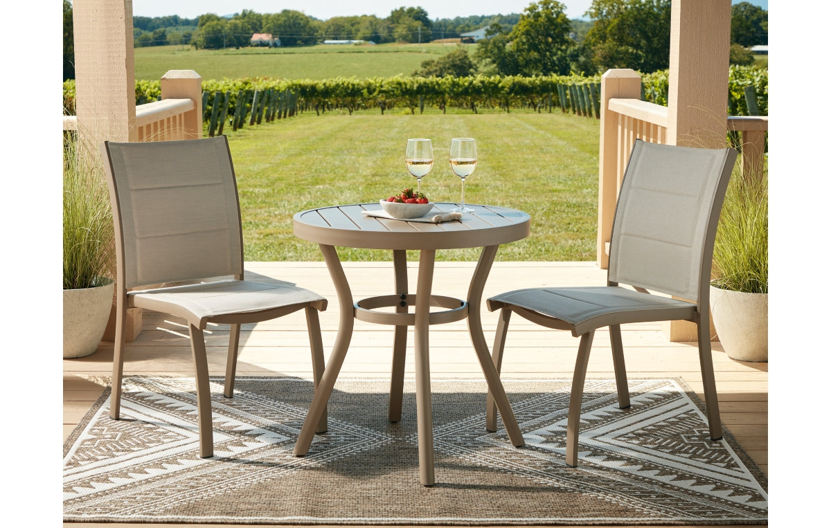 Mission Beach Outdoor Table and 2 Chairs