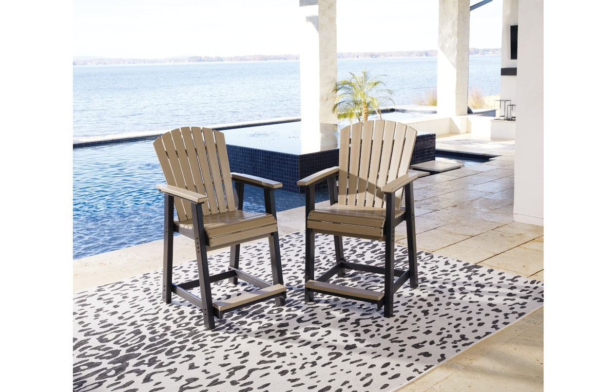 Fairen Trail Outdoor Counter Height Bar Stool (Set of 2)