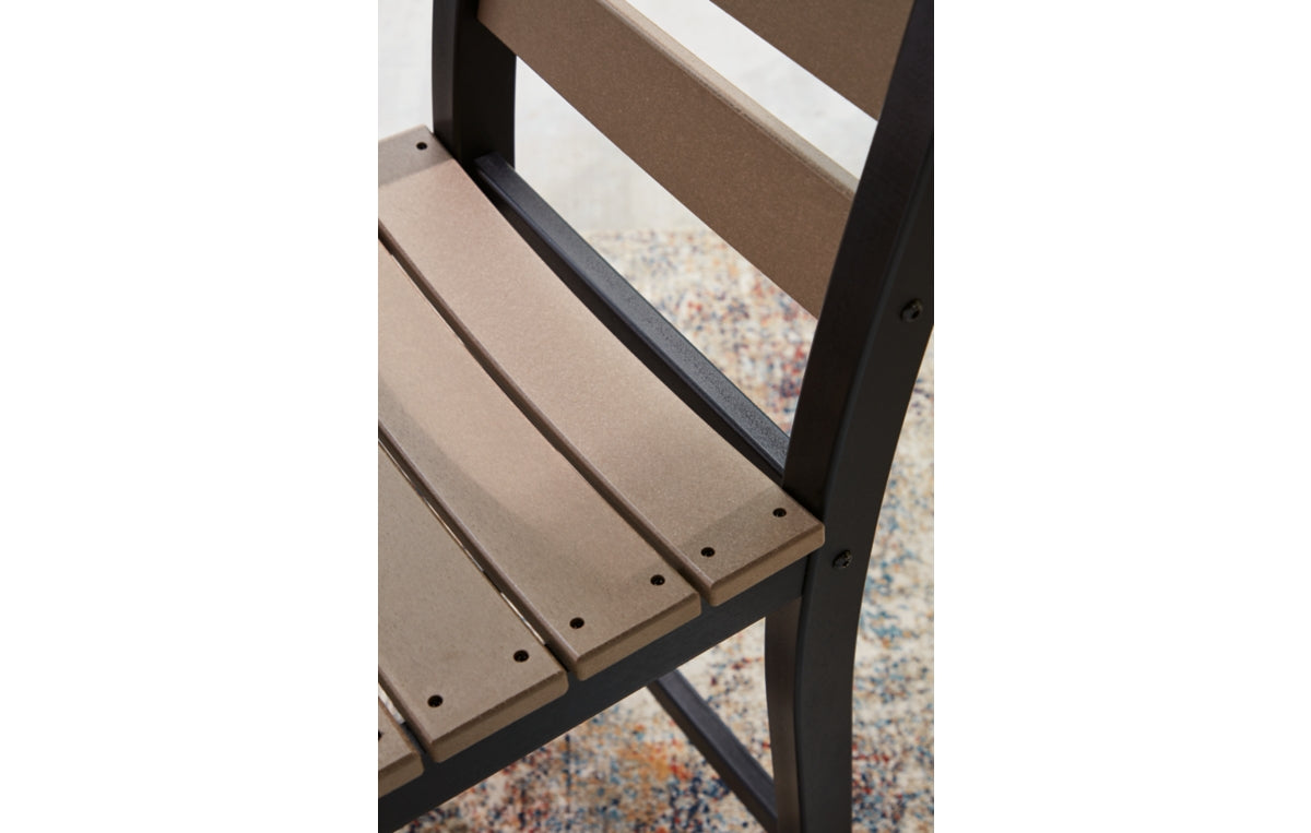 Shoreline Beach Outdoor Counter Table and 2 Barstools