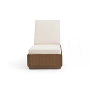 Alabaster Outdoor Chaise Lounge with Cushion