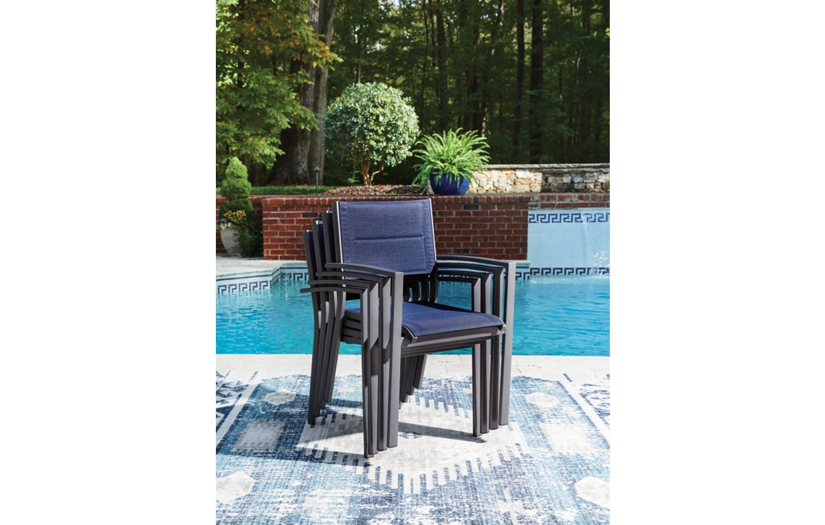 Rocky Creek Outdoor Sling Arm Chair (Set of 4)