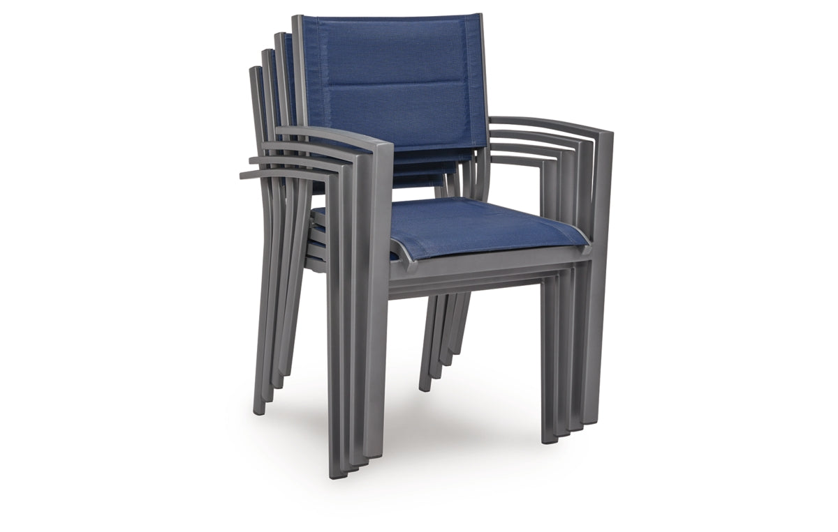 Rocky Creek Outdoor Sling Arm Chair (Set of 4)