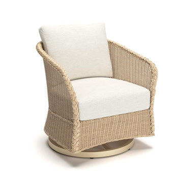 Stewarts Point Outdoor Swivel Glider Chair with Cushion