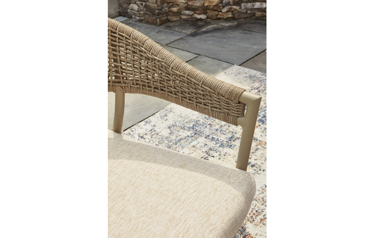 Orchard Beach Outdoor Arm Chair with Cushion (Set of 4)