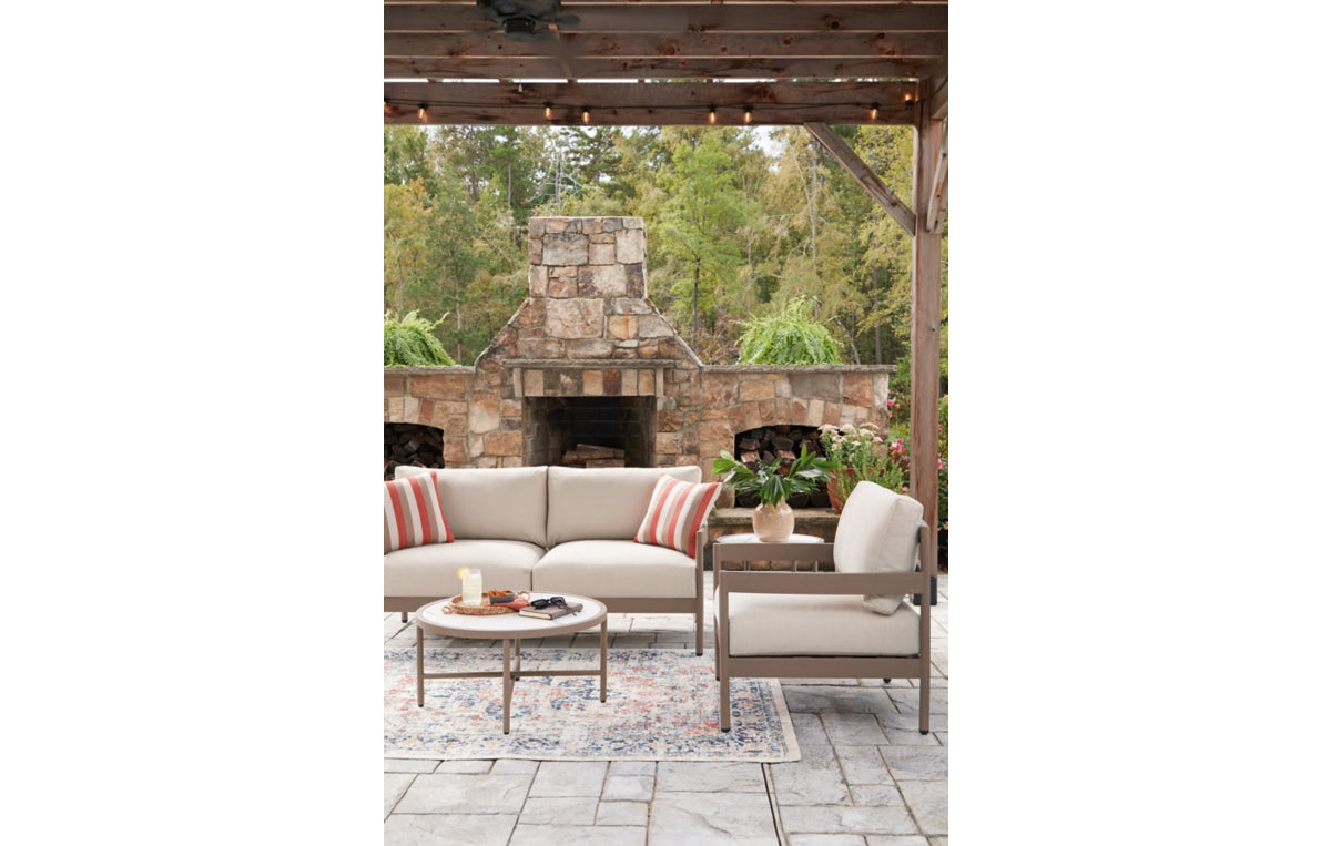 Bluff Trail Outdoor Love/Chairs/Tables Set (Set of 5)