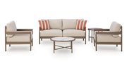 Bluff Trail Outdoor Love/Chairs/Tables Set (Set of 5)