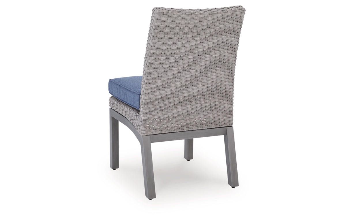 Half Moon Beach Outdoor Side Chair with Cushion (Set of 2)