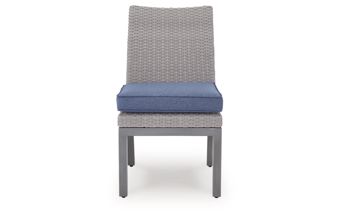 Half Moon Beach Outdoor Side Chair with Cushion (Set of 2)