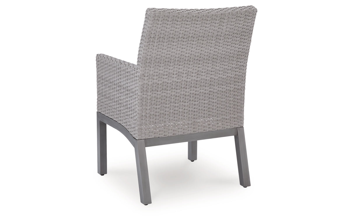 Half Moon Beach Outdoor Arm Chair with Cushion (Set of 2)
