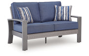 Half Moon Beach Outdoor Loveseat with Cushion