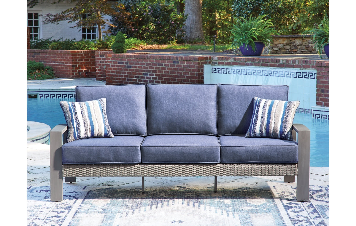 Half Moon Beach Outdoor Sofa with Cushion