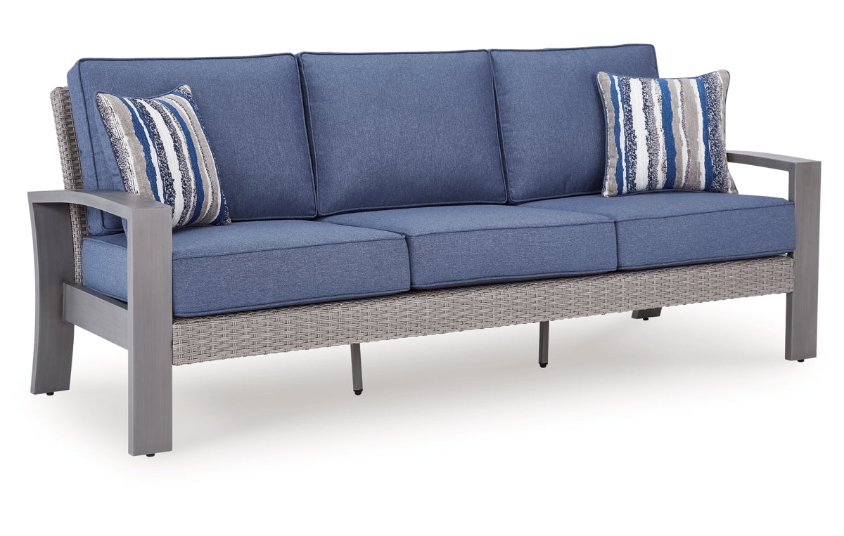 Half Moon Beach Outdoor Sofa with Cushion