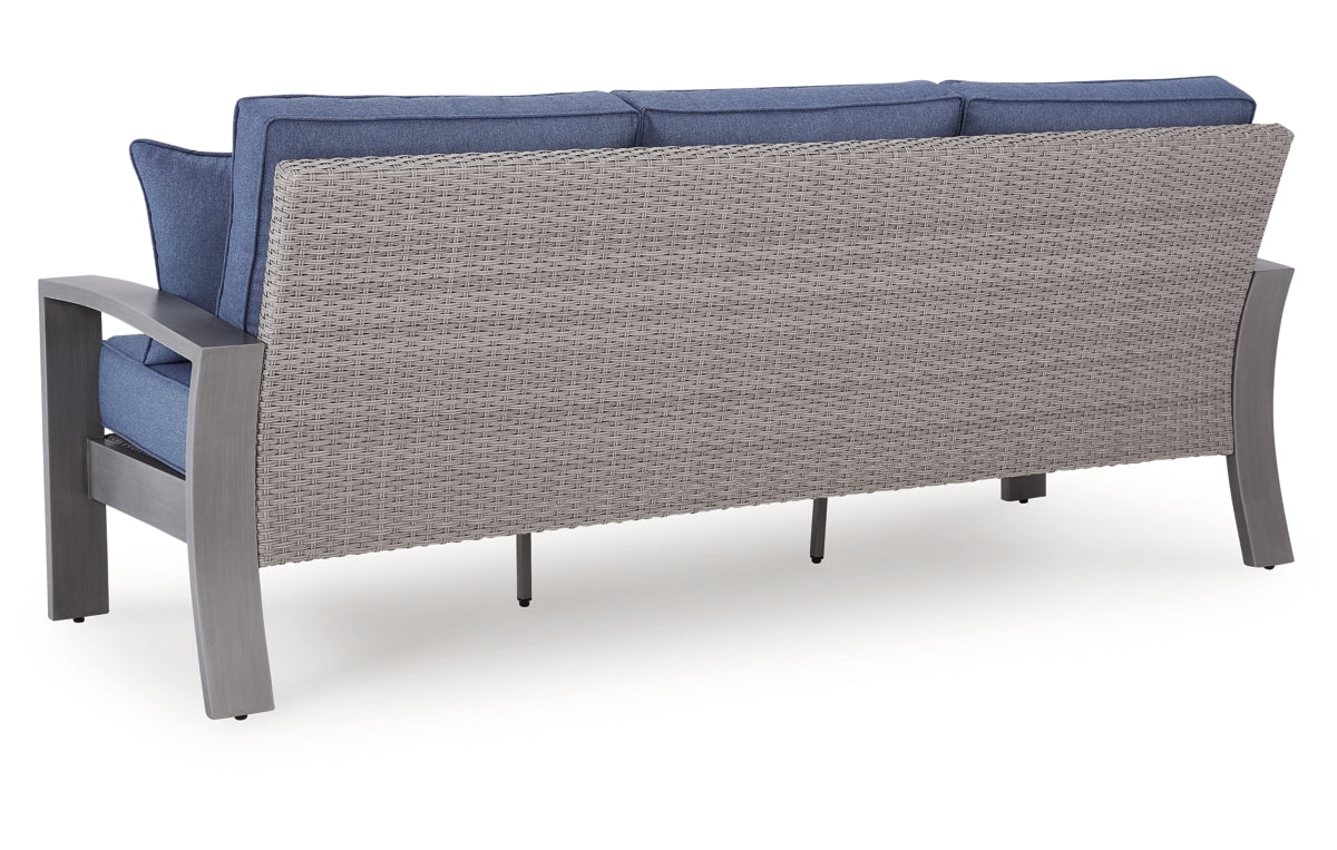 Half Moon Beach Outdoor Sofa with Cushion