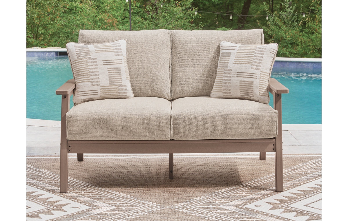 Grover Beach Outdoor Loveseat with Cushion