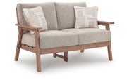 Grover Beach Outdoor Loveseat with Cushion