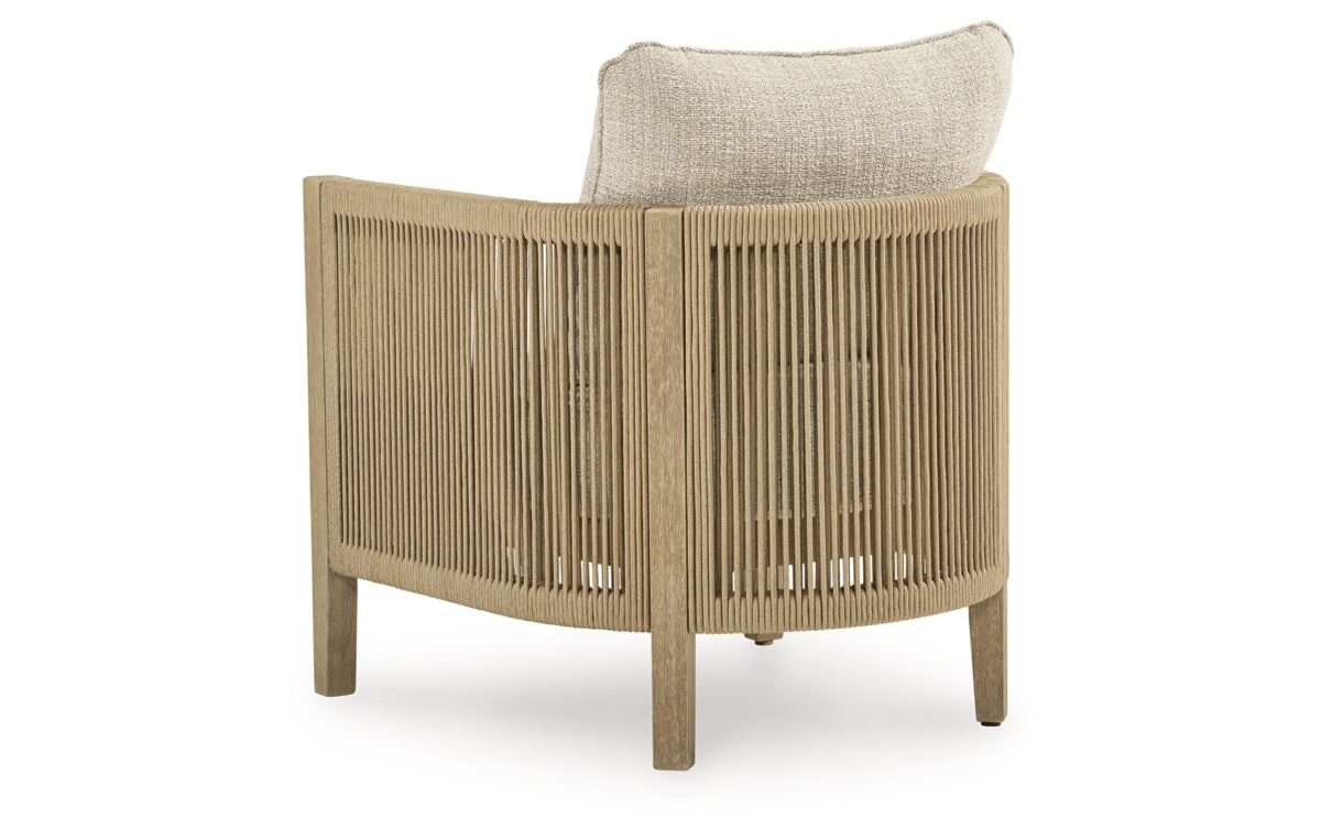 Spooners Cove Outdoor Lounge Chair with Cushion (Set of 2)