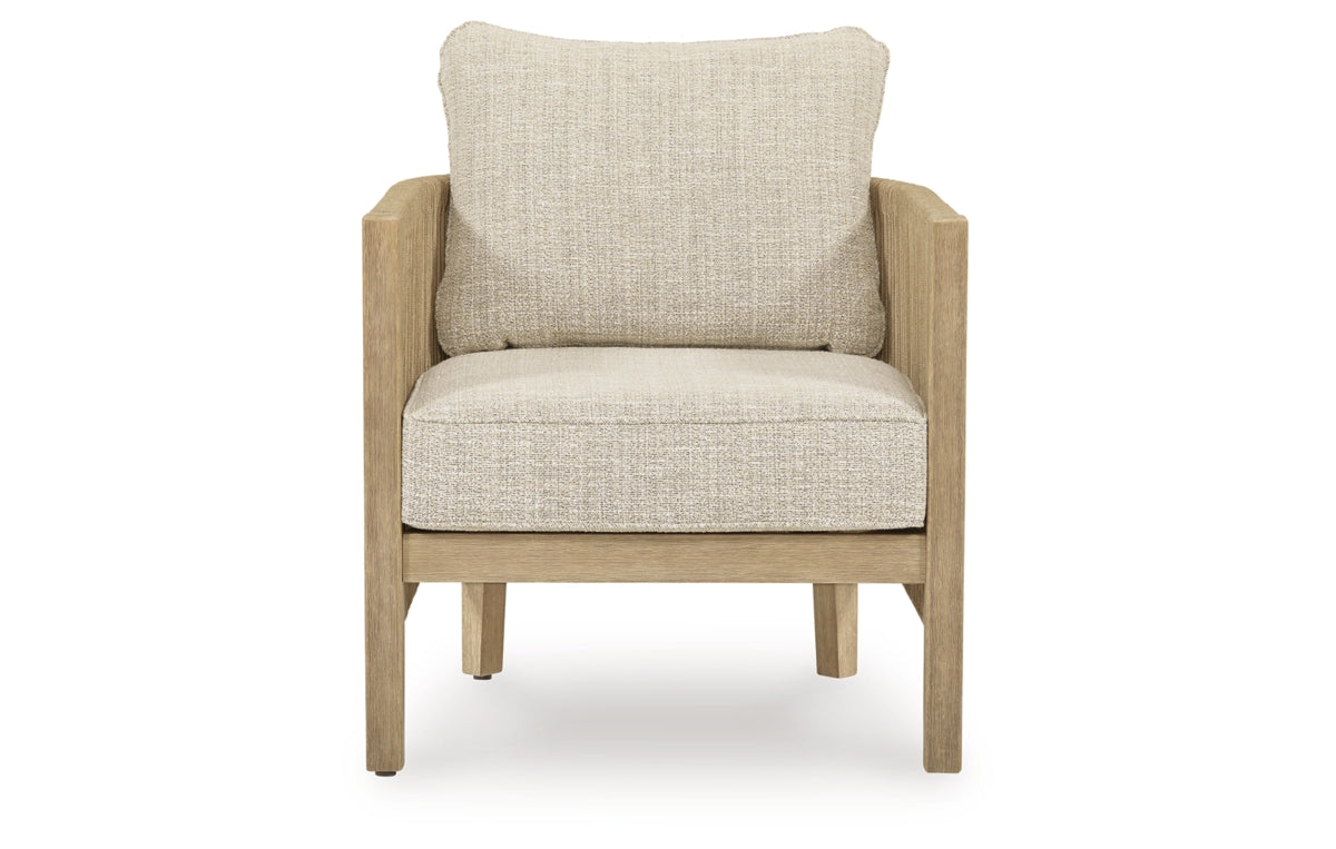 Spooners Cove Outdoor Lounge Chair with Cushion (Set of 2)