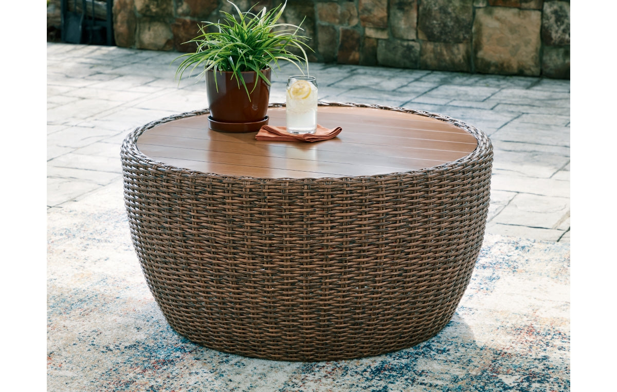 Double Point Outdoor Coffee Table